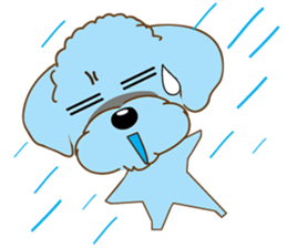 Poodle YaoYao sticker #493664