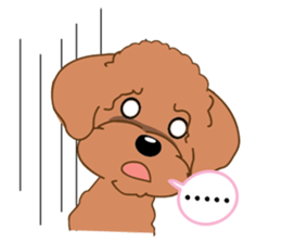 Poodle YaoYao sticker #493668