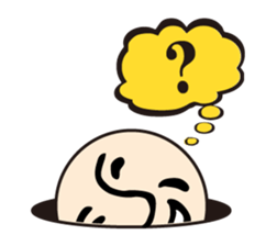 Wrong Japanese and smiling face mark sticker #493745