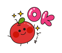 Apple Charactor-APPO-SAN- sticker #493844