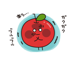 Apple Charactor-APPO-SAN- sticker #493849