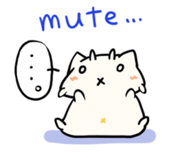 Fish Goat Stamp(English) sticker #494597