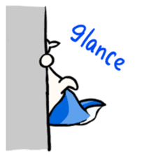 Fish Goat Stamp(English) sticker #494600