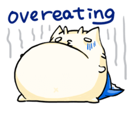 Fish Goat Stamp(English) sticker #494608