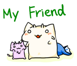 Fish Goat Stamp(English) sticker #494609