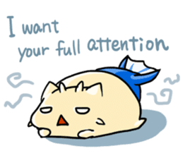 Fish Goat Stamp(English) sticker #494612