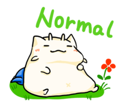 Fish Goat Stamp(English) sticker #494618