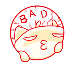 Fish Goat Stamp(English) sticker #494622