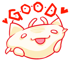 Fish Goat Stamp(English) sticker #494623