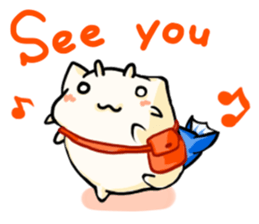 Fish Goat Stamp(English) sticker #494625