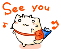 Fish Goat Stamp(English) sticker #494625