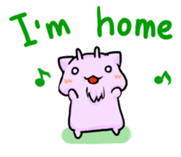 Fish Goat Stamp(English) sticker #494626