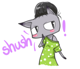 Lovely Cat.G sticker #494715