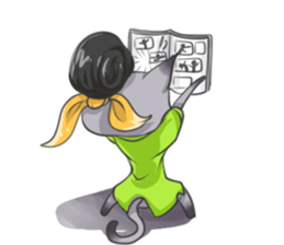 Lovely Cat.G sticker #494723