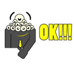 Daker - The Worker Monster sticker #494797