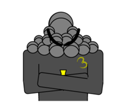 Daker - The Worker Monster sticker #494801