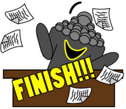 Daker - The Worker Monster sticker #494809