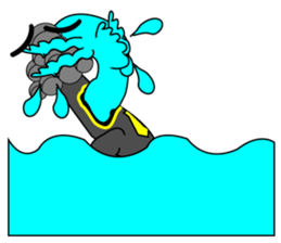 Daker - The Worker Monster sticker #494810