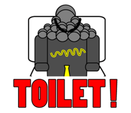 Daker - The Worker Monster sticker #494811