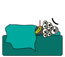 Daker - The Worker Monster sticker #494817