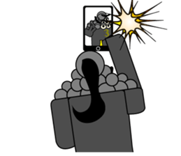 Daker - The Worker Monster sticker #494823