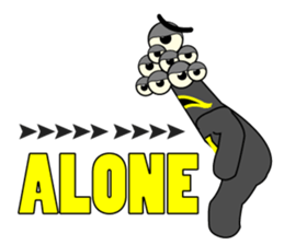 Daker - The Worker Monster sticker #494828