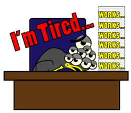 Daker - The Worker Monster sticker #494832