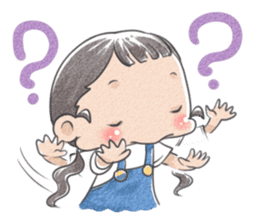 Jia and her pet sticker #494921