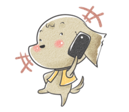 Jia and her pet sticker #494936