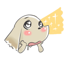 Jia and her pet sticker #494945