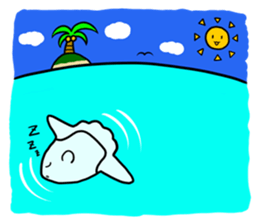 Biology of ocean sunfishes sticker #495085