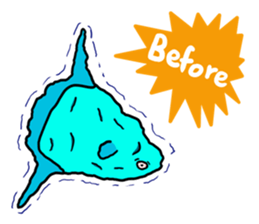 Biology of ocean sunfishes sticker #495094