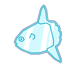 Biology of ocean sunfishes sticker #495097