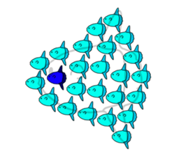 Biology of ocean sunfishes sticker #495100