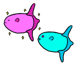 Biology of ocean sunfishes sticker #495106