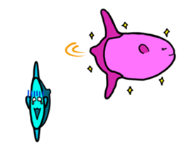 Biology of ocean sunfishes sticker #495107