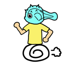 Biology of ocean sunfishes sticker #495112