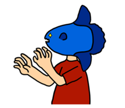 Biology of ocean sunfishes sticker #495113