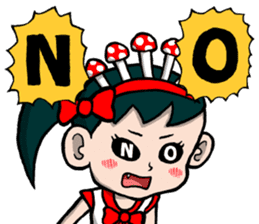 bottom layer underground Idol "Akaechan" sticker #495514