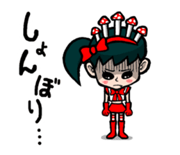 bottom layer underground Idol "Akaechan" sticker #495530