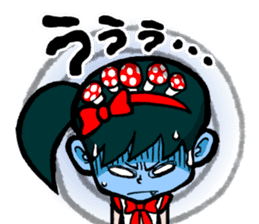 bottom layer underground Idol "Akaechan" sticker #495531