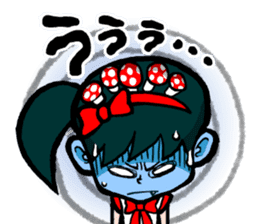 bottom layer underground Idol "Akaechan" sticker #495531