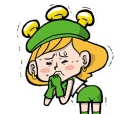 bottom layer underground Idol "Akaechan" sticker #495549