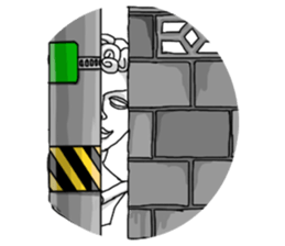 mr.plaster two ver2 sticker #496127