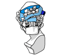 mr.plaster two ver2 sticker #496131