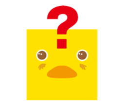 A chick as greenhorn.2 Japanese. sticker #496446