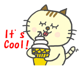 Gluttonous cat Sirena sticker #497688