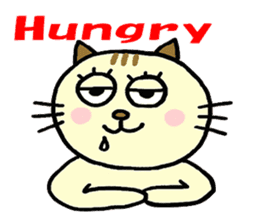 Gluttonous cat Sirena sticker #497693
