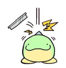 "Ryoku-cha" with his friend "insect" sticker #497725