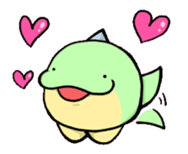 "Ryoku-cha" with his friend "insect" sticker #497733